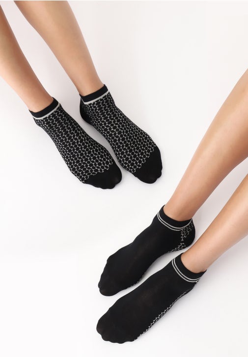 Twins Geometric Bipack Socks