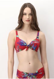 Underwired Bra Bikini Feuillage