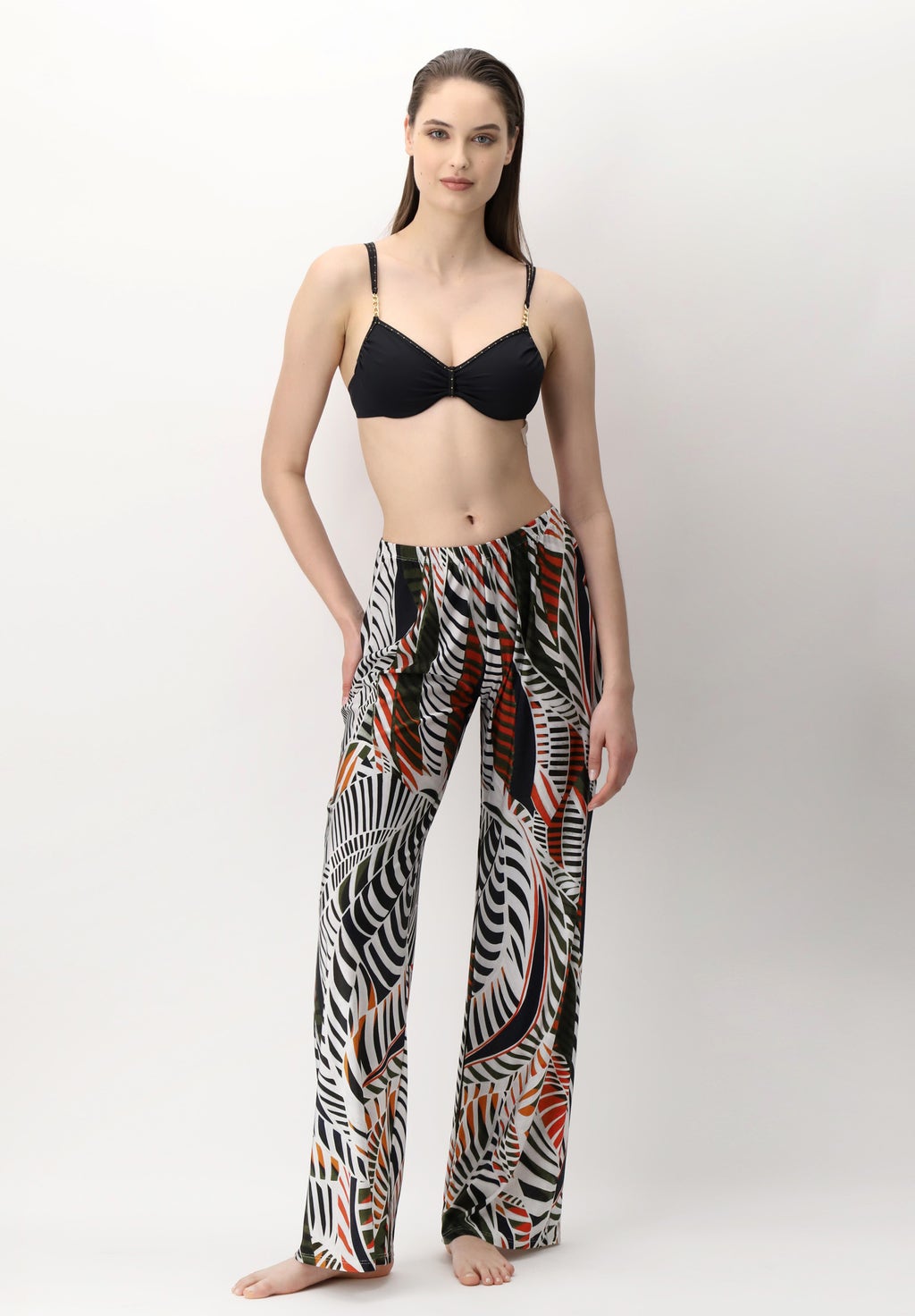 Viscose Trousers Waves