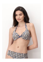 Dedalo Reversible Padded Push-up Bikini Top