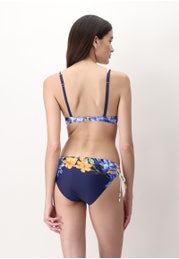 Completo Bikini Reggiseno con Ferretto e Slip con Coulisse Magic Flowers