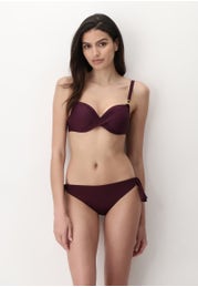 Color Tie-Side Bikini Bottoms