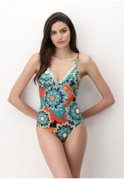 Carnival Padded One-Piece Triangle Swimsuit