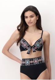 Mosaic Push-up Bikini Top