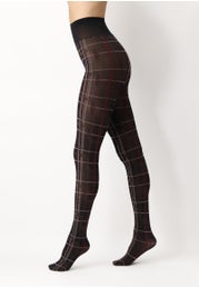 Strumpfhose New Check Opaque von Paula Cademartori