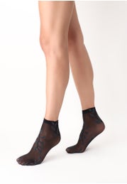 Calzino Velato ed Elegante Bright Leaves