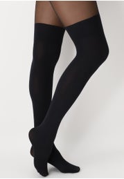 Sheer Parisian Overknee Tights