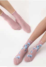 Opaque Socks Twins Delight Bipack