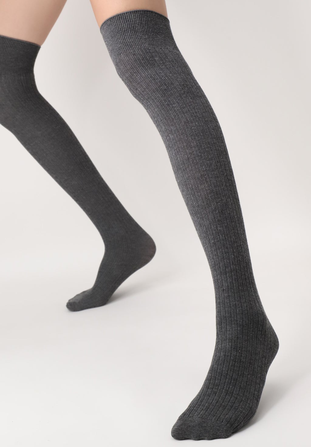 Opaque Knee-high Soft Rib