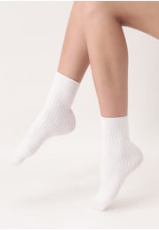 Blickdichte Socken Soft Rib