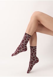 Chaussettes Opaques Fantasy Flowery