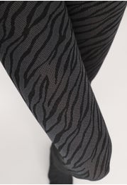 Savannah Pattern Opaque Tights