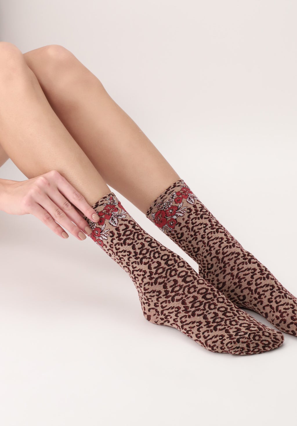 Socken Twins Wild Roses Doppelpack