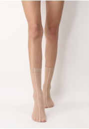 All Colors Line Sheer Ankle Socks