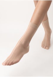 All Colors Line Sheer Ankle Socks