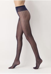 Point Line Sheer Tights