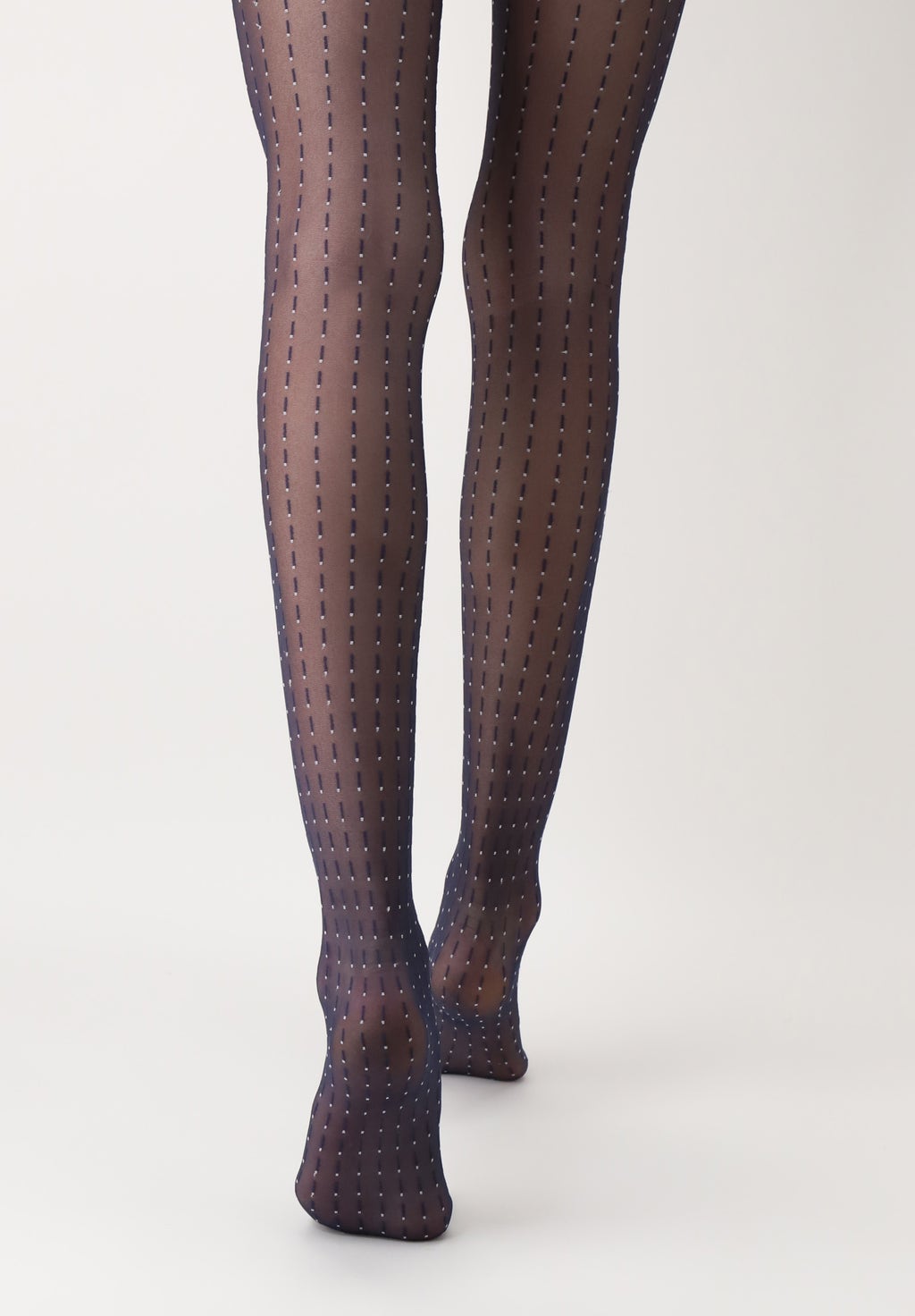 Point Line Sheer Tights