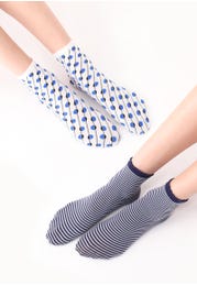 Twins Bi-option Baumwollsocken Bipack