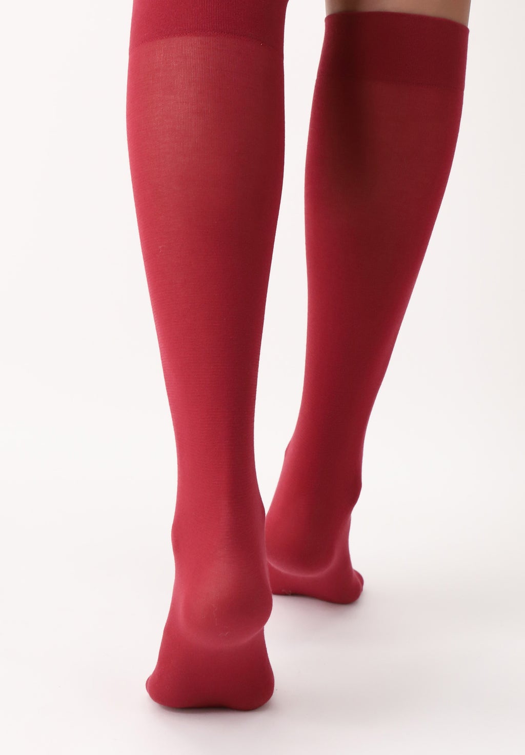 All Colors Cotton Opaque Knee-highs