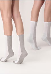 Socken Twins Double Colors Füßlinge Doppelpack