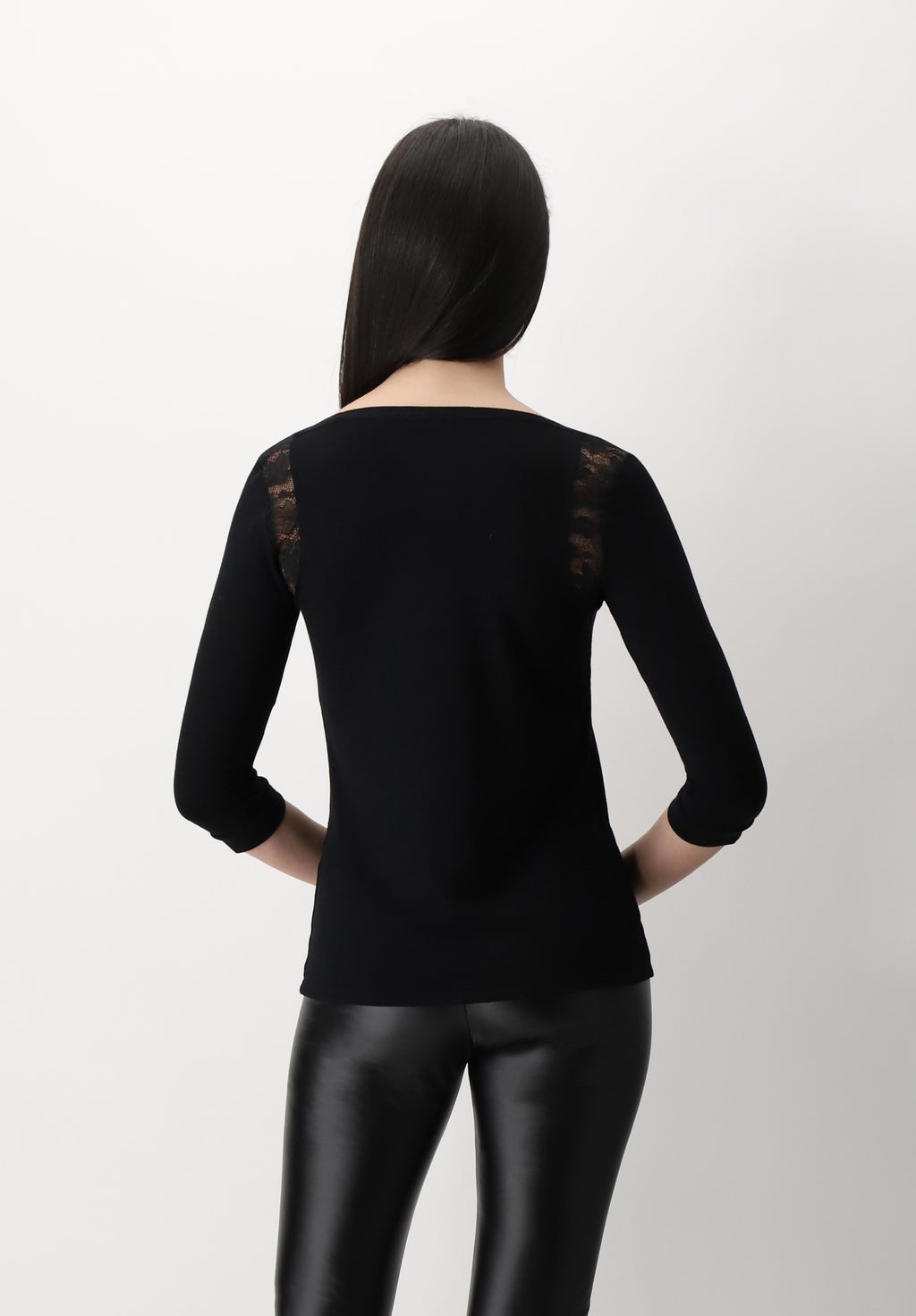 3/4 Sleeve Jersey Essential Lace