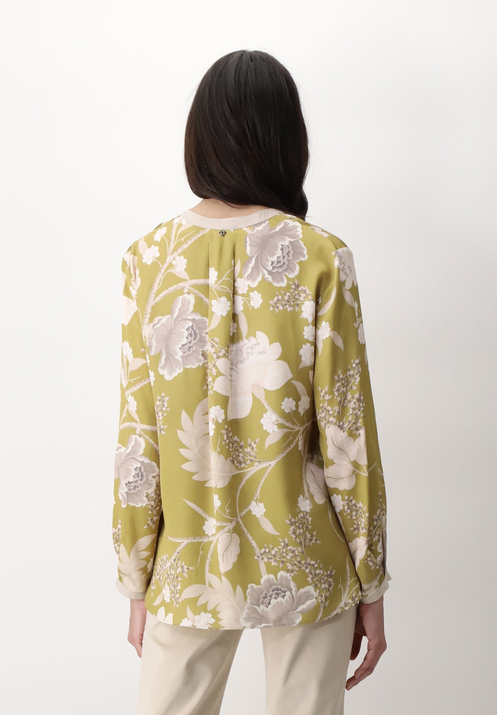 Flowers Printed Viscose Shirt