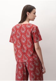 Maglia Mezza Manica in Cotone Blossom