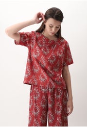 Maglia Mezza Manica in Cotone Blossom