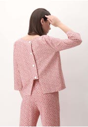 Maglia Manica Corta in Cotone Blossom