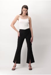 Leggins aus Stretch-Shantung Night Glam Flare