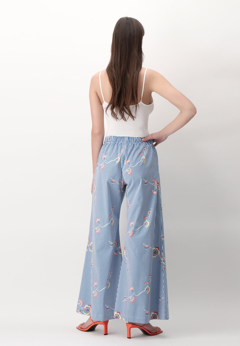 Pantalons en coton Delight Flare