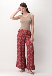 Blossom Flare Satin Leggings