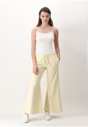 Pantalons en coton stretch Sporty Flare