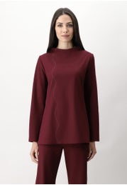 Maglia Maniche Lunghe in Viscosa Comfort Chic