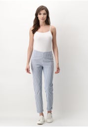 Stripes Stretch Technical Fabric Trousers