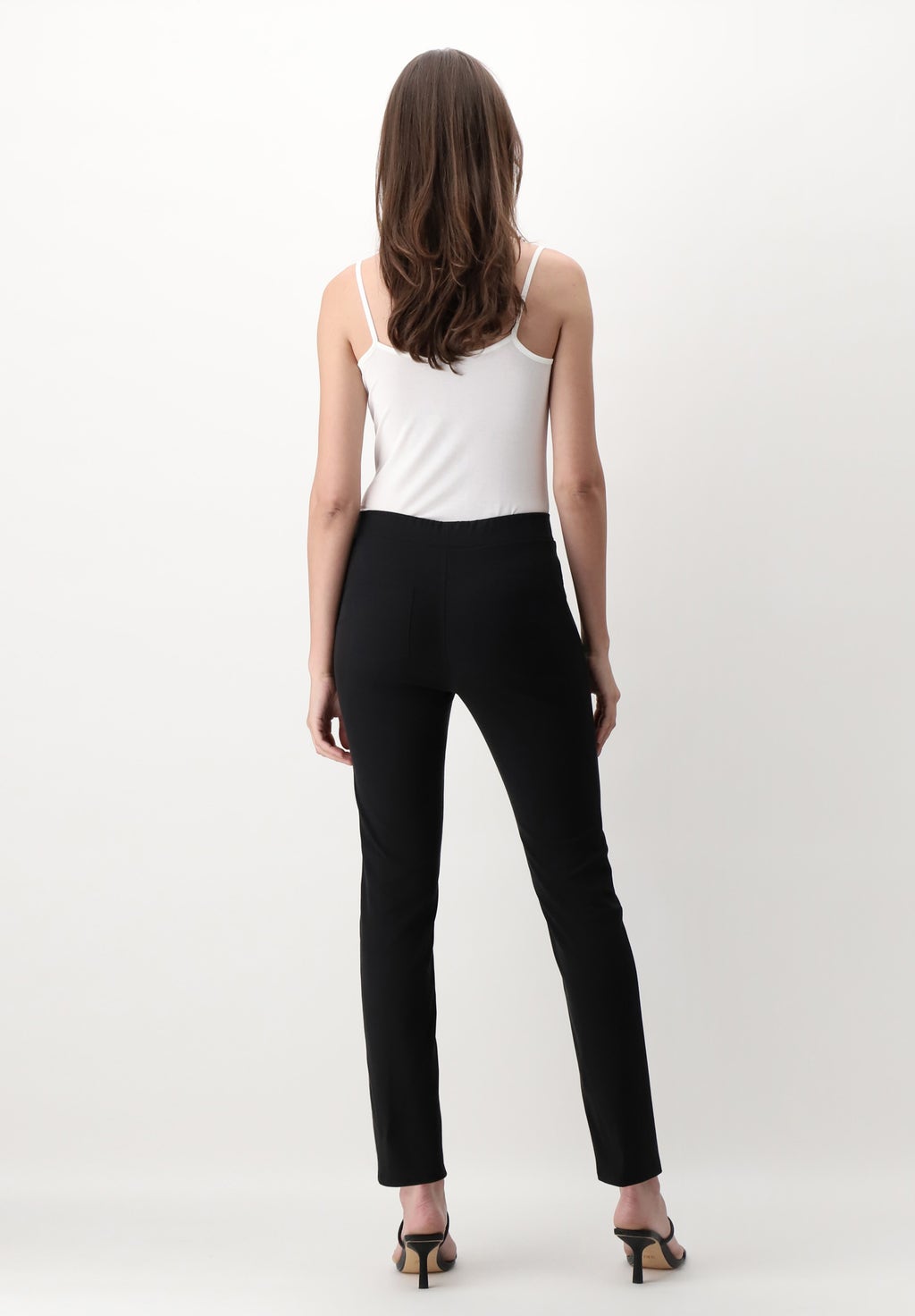 Smoothy Stretch Cotton and Lyocell Leggings