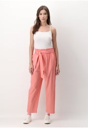 Wide-leg trousers made of Light Cotton