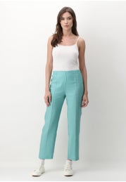 Wide Leggings made of Pure Linen