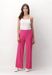 City Loose Fitting Milano Point Viscose Trousers