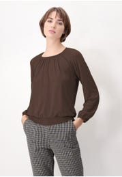 Bluse aus elastischem Modal Perfect Line
