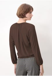 Perfect Line Stretch Modal Blouse