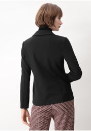 Slim Knitted Stretch Blazer Jacket