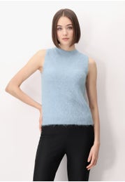 Top Smanicato in Lana e Alpaca Cosy Knitwear