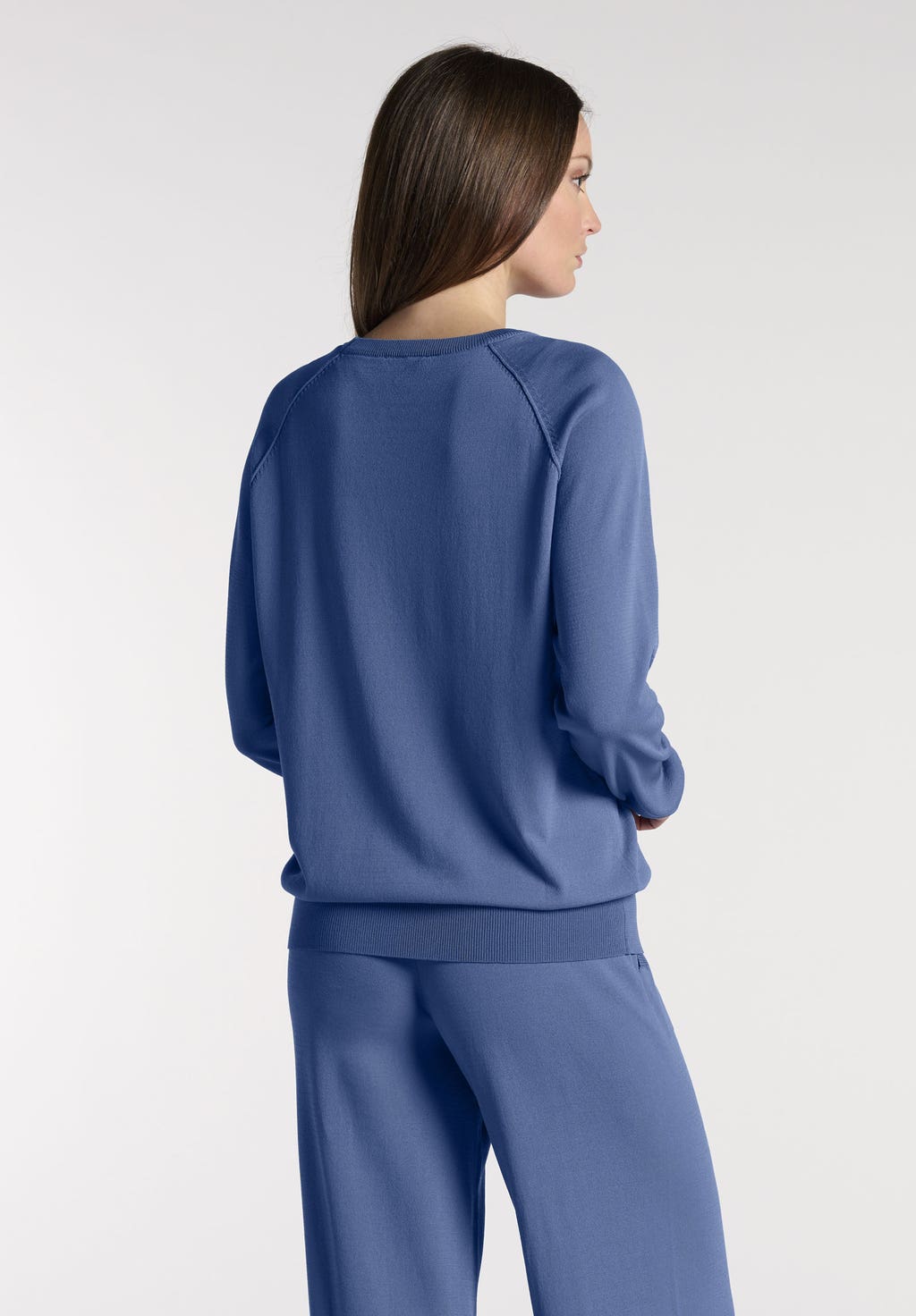 Maglia Manica Lunga in Maglia di Viscosa Boarding Pass Knit
