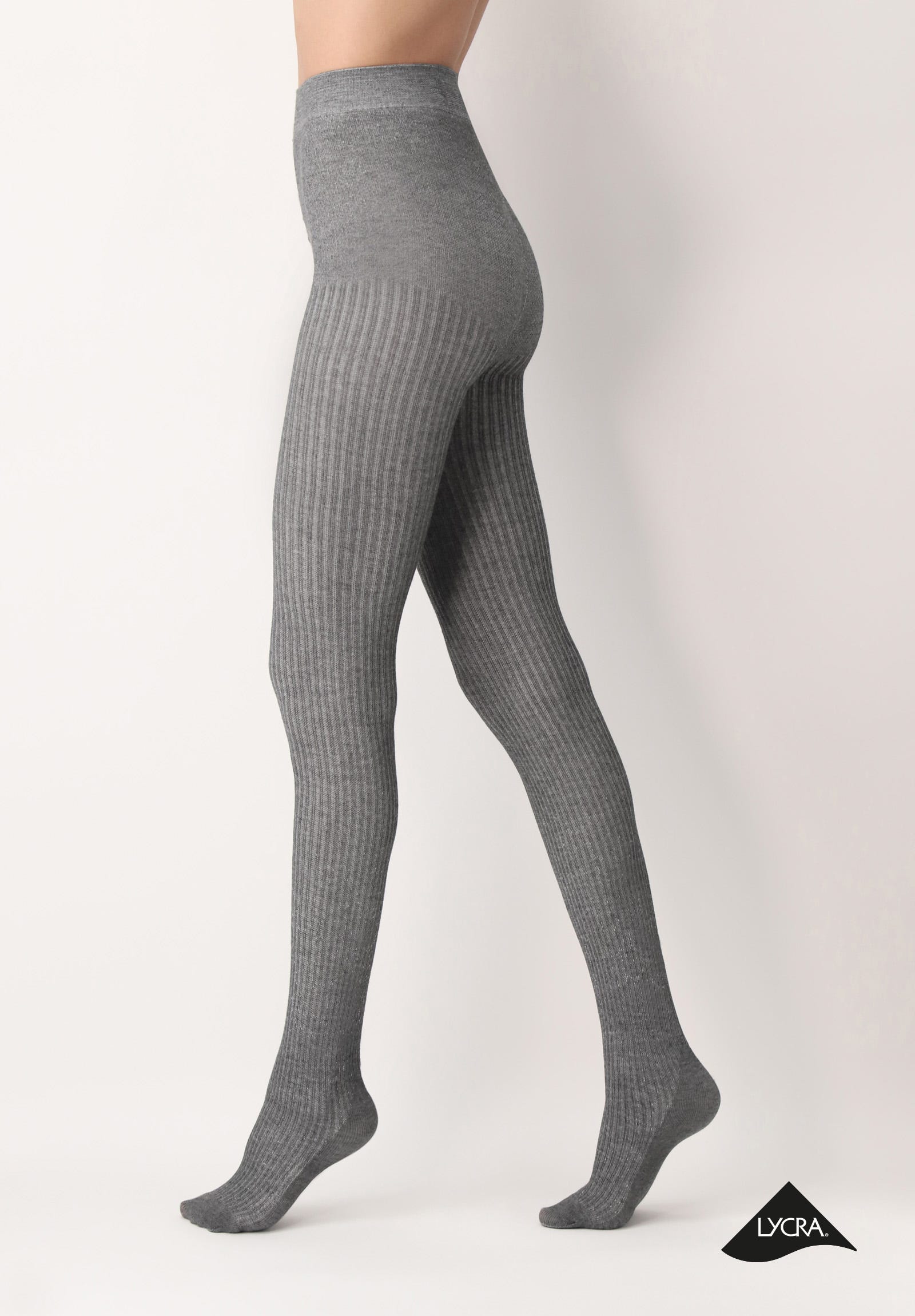 Gray opaque tights deals